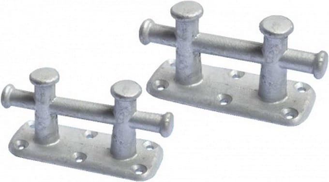 Dubbele kruis bolder gegalvaniseerd - 200 mm