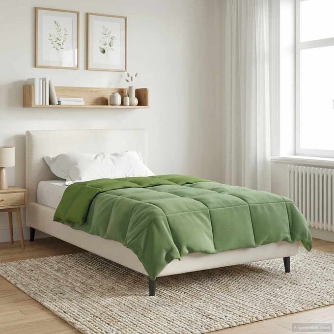 vidaXL - Winter - Duvet - 135 - x - 200 - cm - Winter - Microvezel - (100% - polyester)