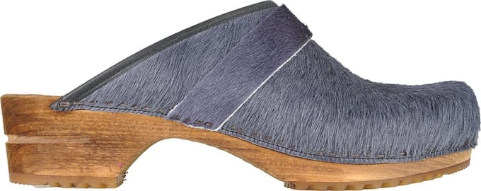 Sanita Clogs Damesklomp open Wood-Caroline Open Steel