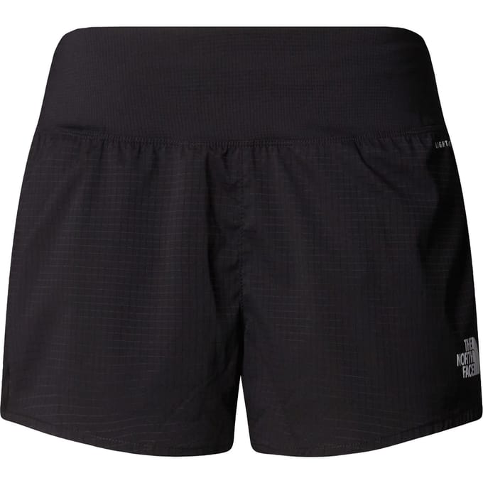 The North Face Sunriser 3in Hardloopshorts Dames-Zwart