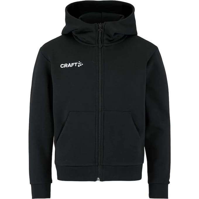 Craft Community 2.0 Logo Sweater Met Rits Kinderen - Zwart | Maat: 146/152