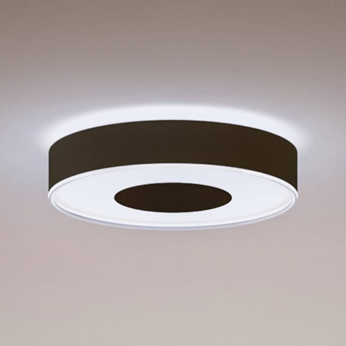 Philips Hue Infuse plafondlamp - wit en gekleurd licht - zwart - 38cm