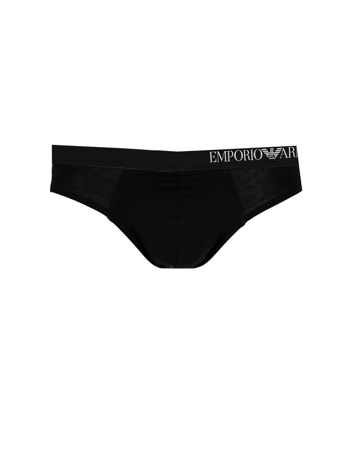 Emporio Armani Slipy 3 Pack Mannen zwart