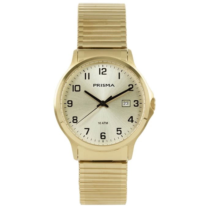 Prisma herenhorloge met Rekband P.1703