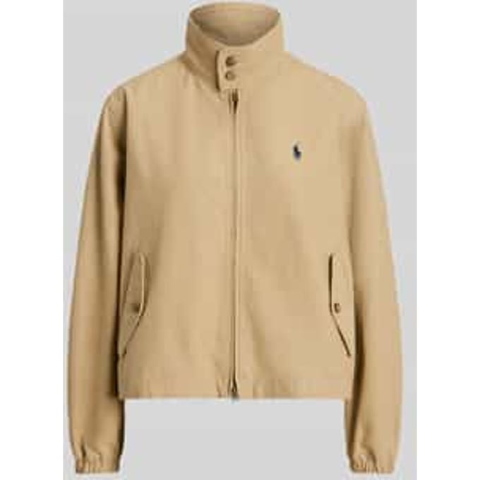 regular fit blouson van puur katoen