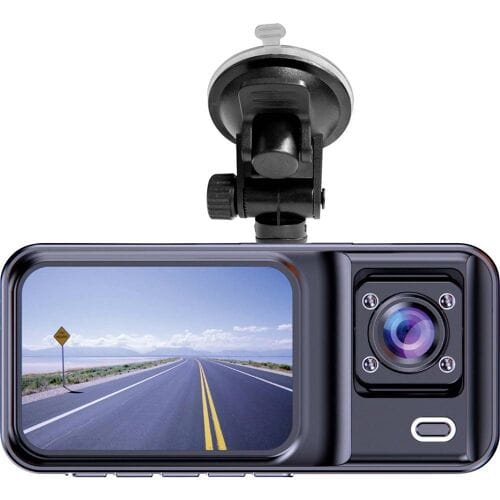 Denver Dashcam - Dashcam voor Auto - Voor- en Cabin Camera - Full HD - 120° Groothoek - Loop Opname - G-Sensor - CCT2500