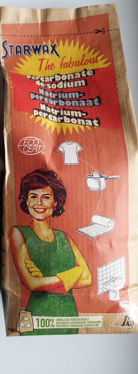 Starwax - Natriumpercarbonaat - 1 kg - Vlekverwijderaar - Witmaker - Voegenreiniger