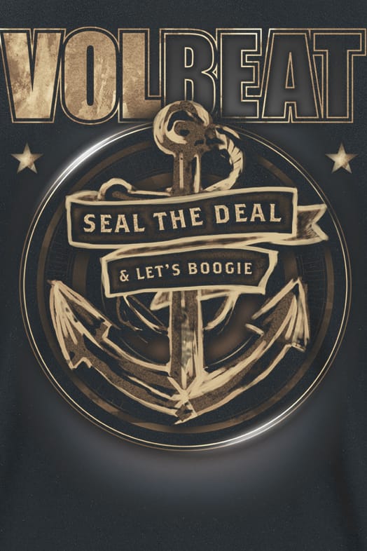 Volbeat T-shirt - Anchor - S tot 5XL - zwart