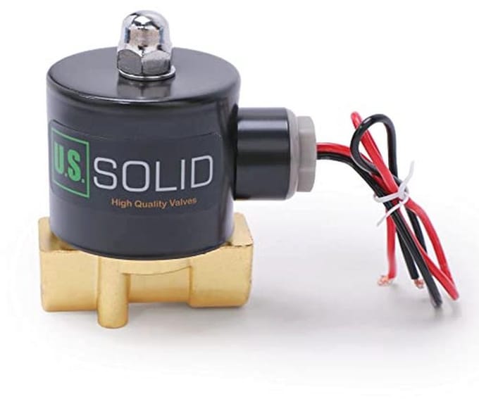 3/8" Solenoïdeklep - 12V DC Elektrische Waterklep met NBR Dichting