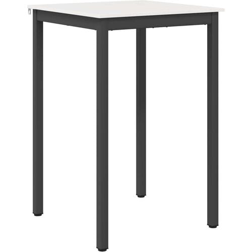 vidaXL - Bartafel - Wit - 70 - x - 70 - x - 105 - cm - Massief - grenenhout
