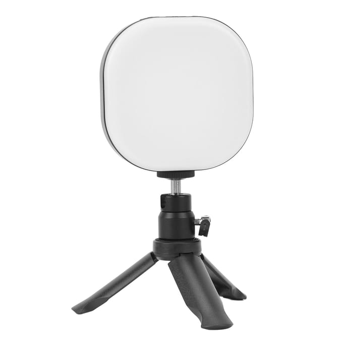 Draagbaar Invullicht Instelbare Helderheid LED Videolicht USB-voeding Draagbare Fotografieverlichting white