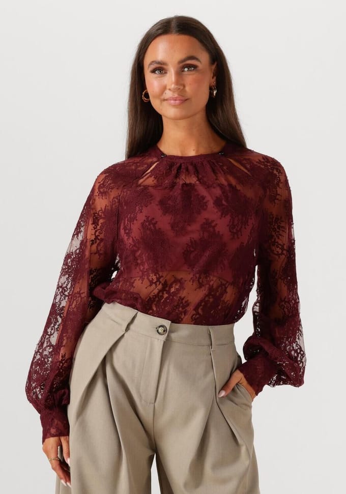 Beaumont Caroline Blouse Dames - Jurken - Bordeaux - Maat 38