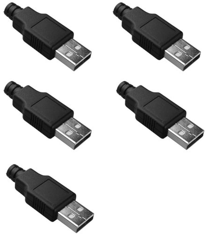 Dailygoody - USB-stekker type A - 4-polig - Compact en robuust