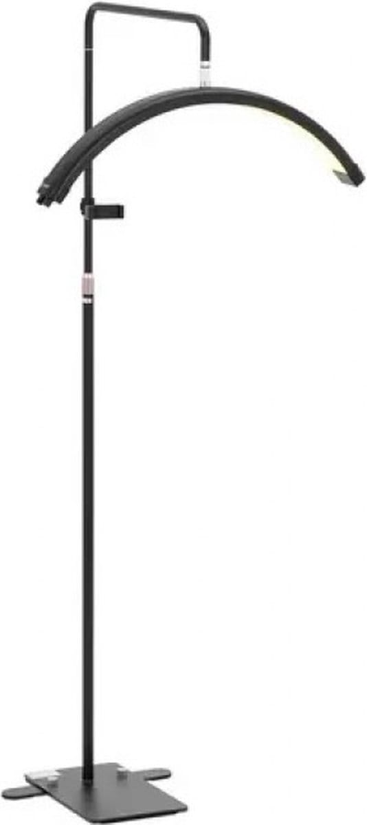 Maan LED Lamp Zwart | RGB | Dimbaar | Remote | LED | Tattoo | Makeup | PMU |