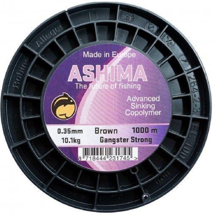 Ashima Gangster Strong Sinking | 1000m 0.40mm / 11.5kg Brown