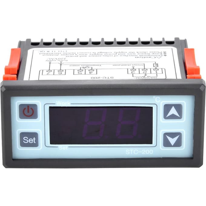 STC‑200 Digitale Microcomputer Thermostaat Temperatuurregelaar met Koeling Verwarming