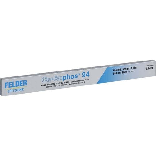 Felder 330120501 Soldeertin Staaf CuP 179 1 kg 2 mm