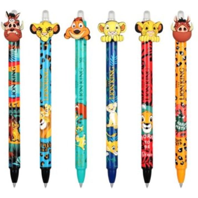 Disney lion king uitwisbare gelpen, assorti