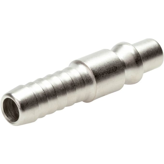 Gehard staal DN 5.5 (Orion) Luchtkoppeling Insteeknippel 9 mm Slangpilaar [2 Stuks]