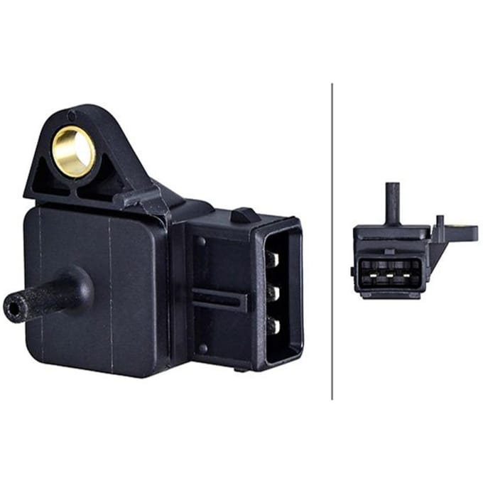 Sensor, inlaatspruitstukdruk HELLA 6PP 358 152-681