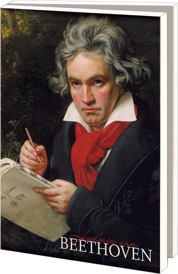 Kaartenmapje met env, groot: Ludwig van Beethoven, Beethoven-Haus Bonn