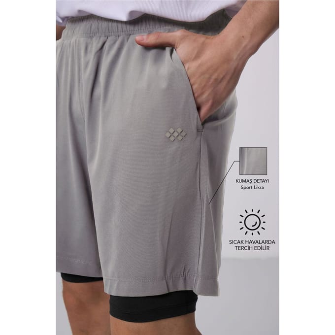 Heren Regular Fit Jersey Shorts
