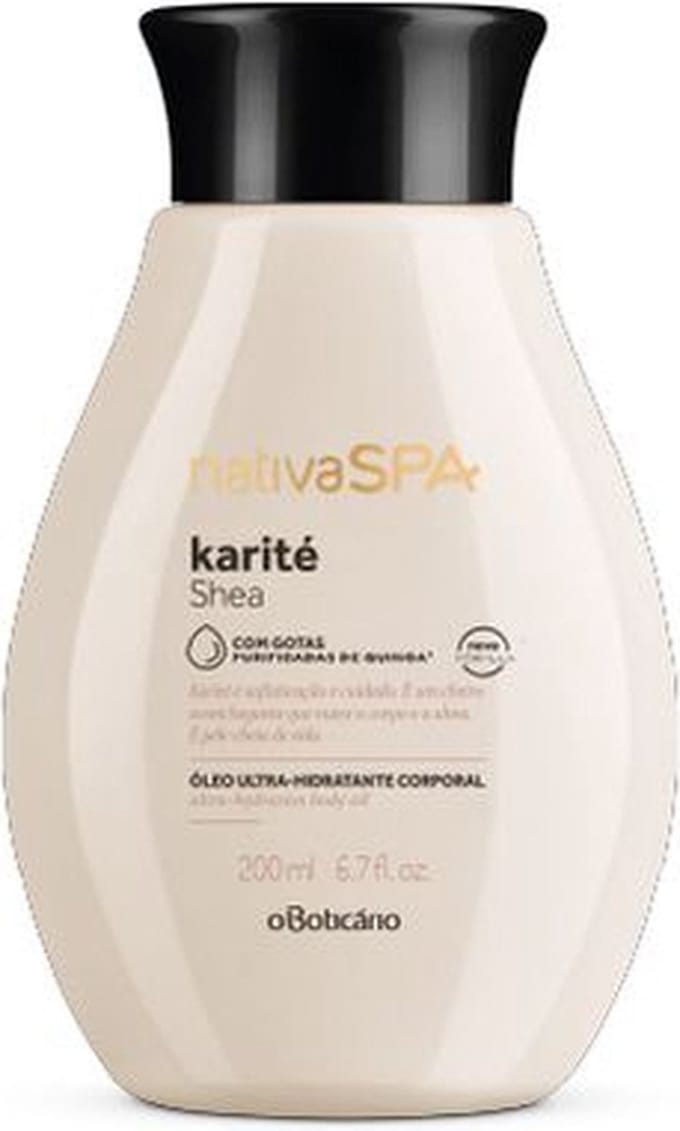 o Boticário NativaSPA Hydraterende Olie Karité 200 ml