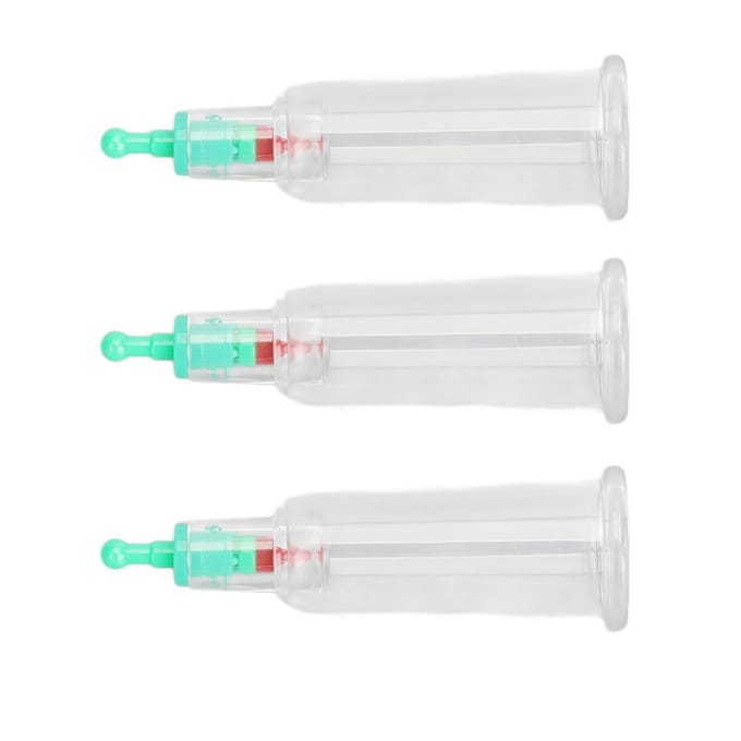 3 stuks vingercups vacuümmassage gezondheidscups sterke vacuümzuiging kleine vingercups white