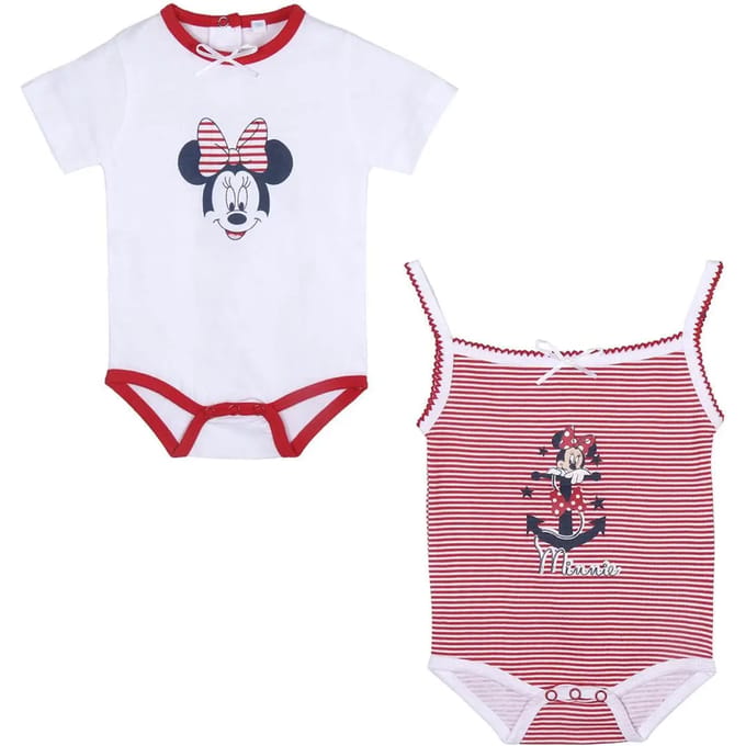 Set van 2 babyrompertjes Cerda Minnie