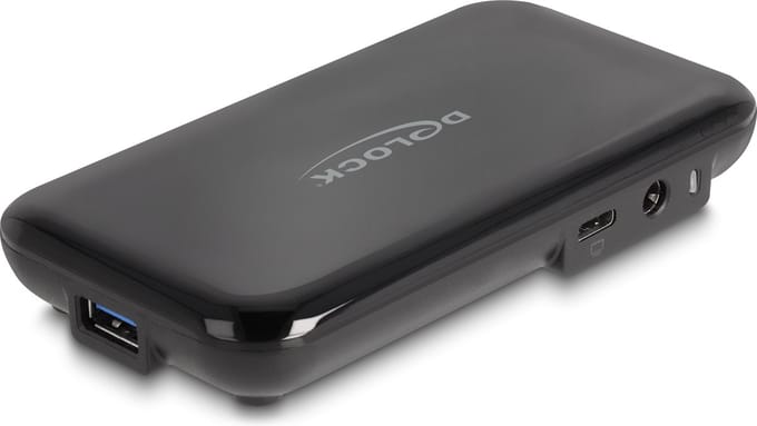 Delock 7 Port USB 3.2 Gen 2 Hub with 4 USB Type-A and 3 USB Type-C™ Ports
