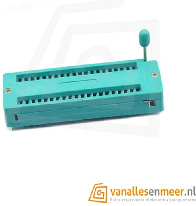 ZIF Socket 40 pin breed IC Testvoet