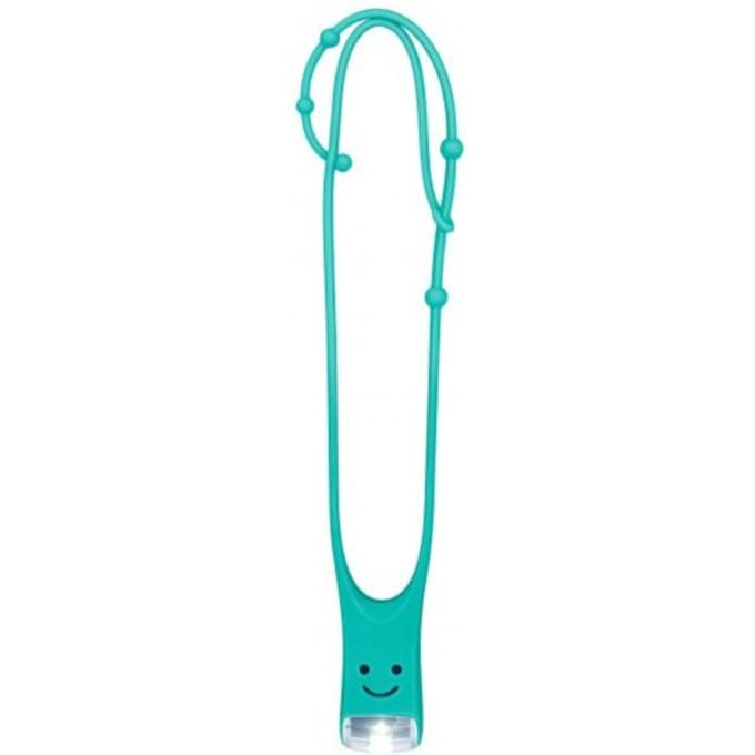 Kinder leeslampje verstelbaar turquoise