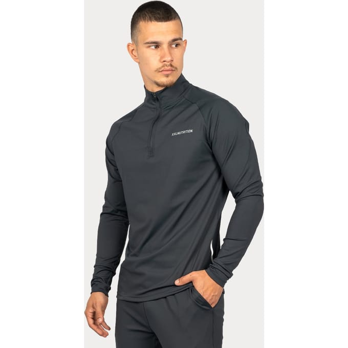 XXL Sportswear Training 1/4 Zip Pullover - Grey Grijs M