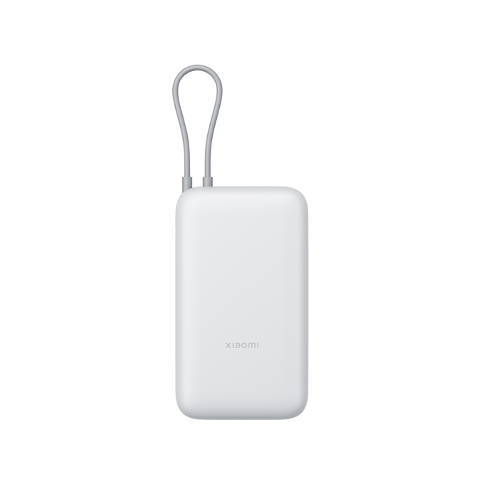 Xiaomi PB2020MI power bank - integrated cable - Li-Ion - USB-C USB - 22.5 Watt - 20000 mAh