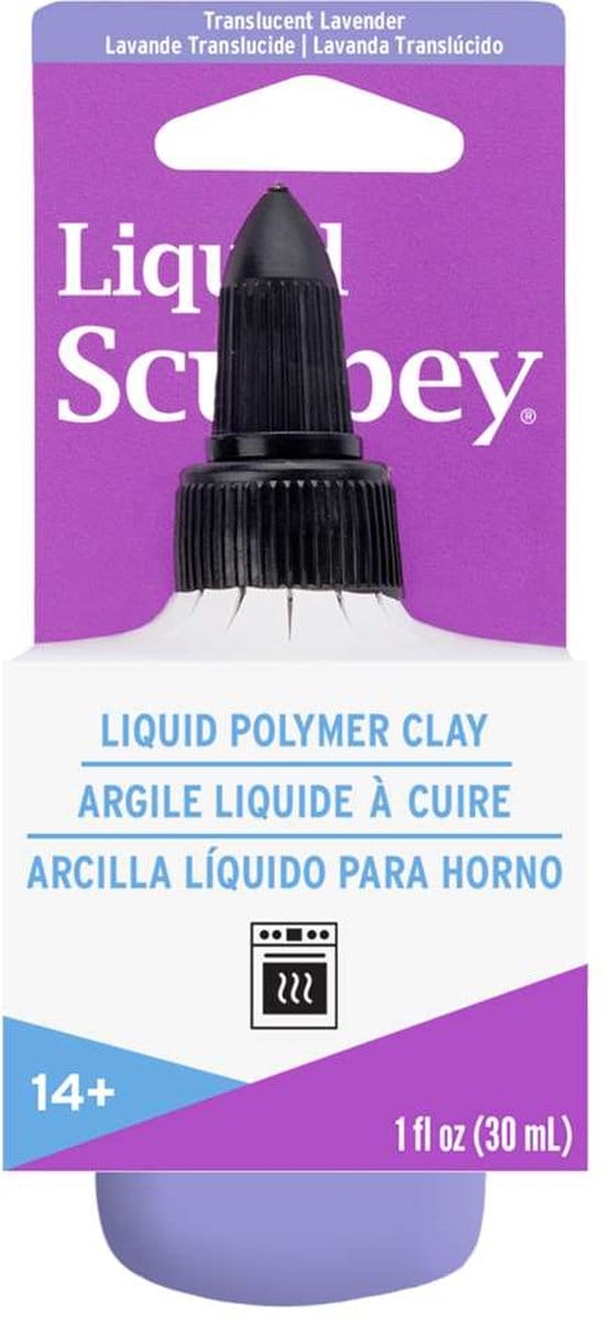 Vloeibare klei translucent lavender - 30 ml - Sculpey