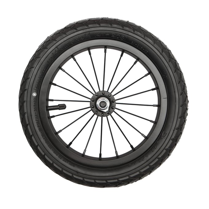 Zwart 12-inch Aluminium Wiel Met Pompbare Band