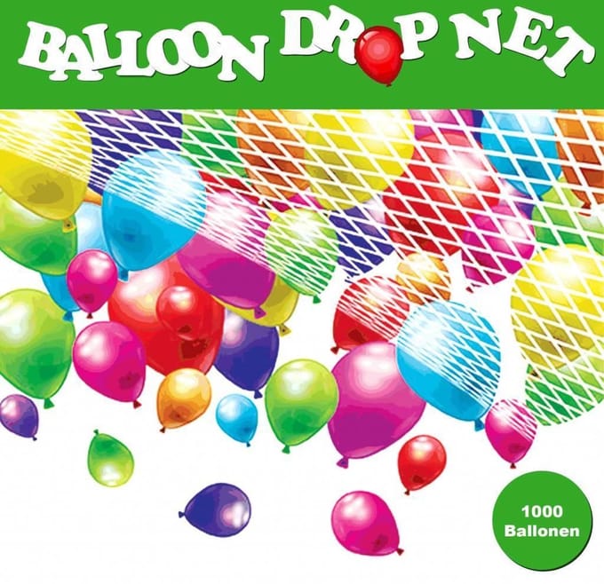 Ballonnen Valnet voor 1000 ballonnen