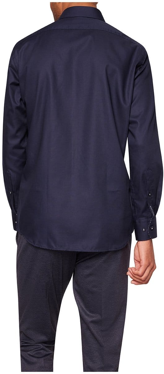Pierre Cardin overhemd donkerblauw