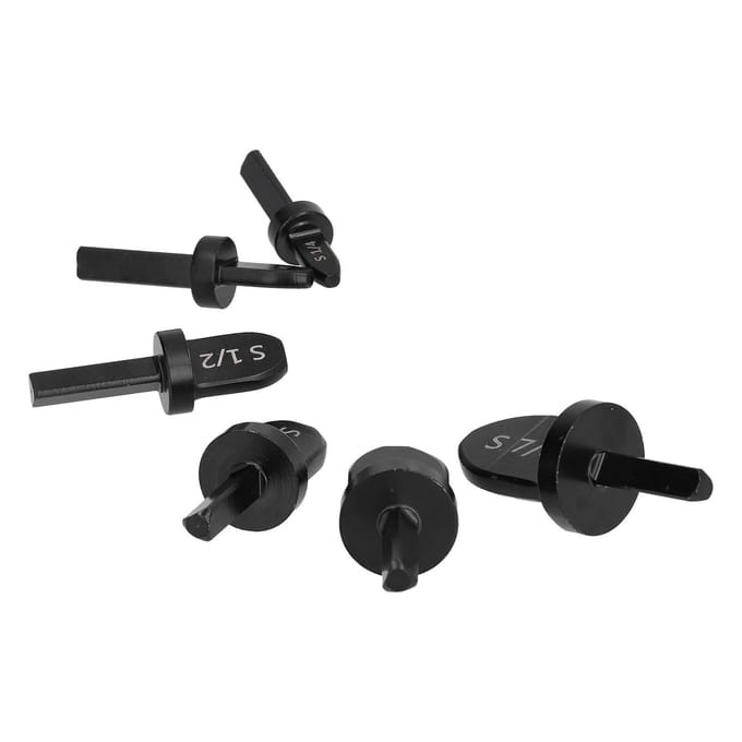 6 Stuks Swaging Tool Boor Staal Airconditioner Buis Flares Pijp Expander Set Kit