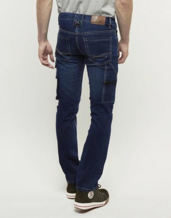 247 Jeans Spijkerbroek Rhino S20 Blauw - Werkkleding - 34/32