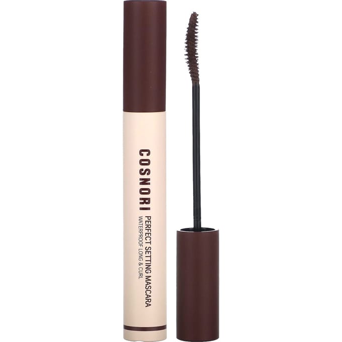 Cosnori, Perfect Setting Mascara, Rosy Brown, 7 ml (0.24 fl oz) white