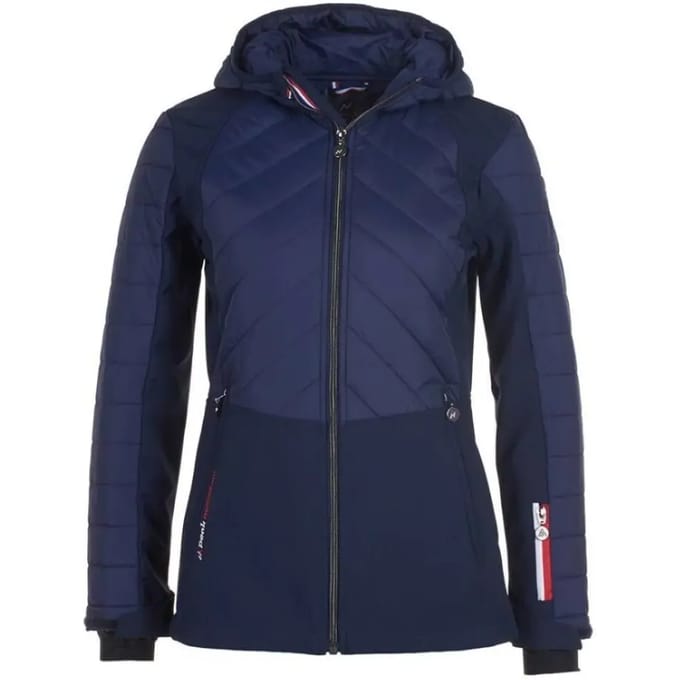 Tweematerialen softshell jas voor dames Peak Mountain Alender