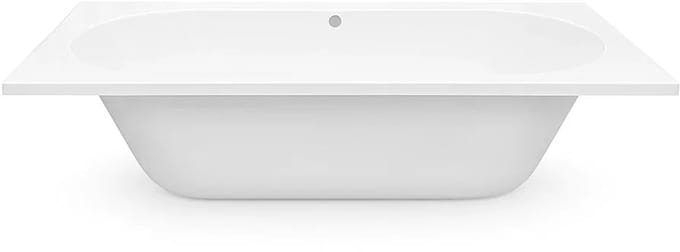 DutchLine - Drop RD - Inbouw Bad - Glans Wit - 1800x800x450