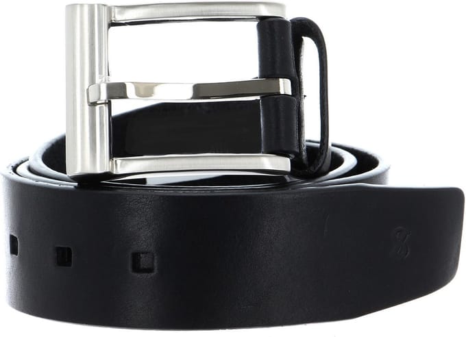 SADDLER Leren Riem Ebeltoft Belt W85 Black Zwart