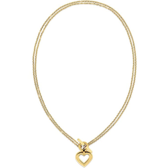 Tommy Hilfiger Ketting TOGGLE HEART 2780968