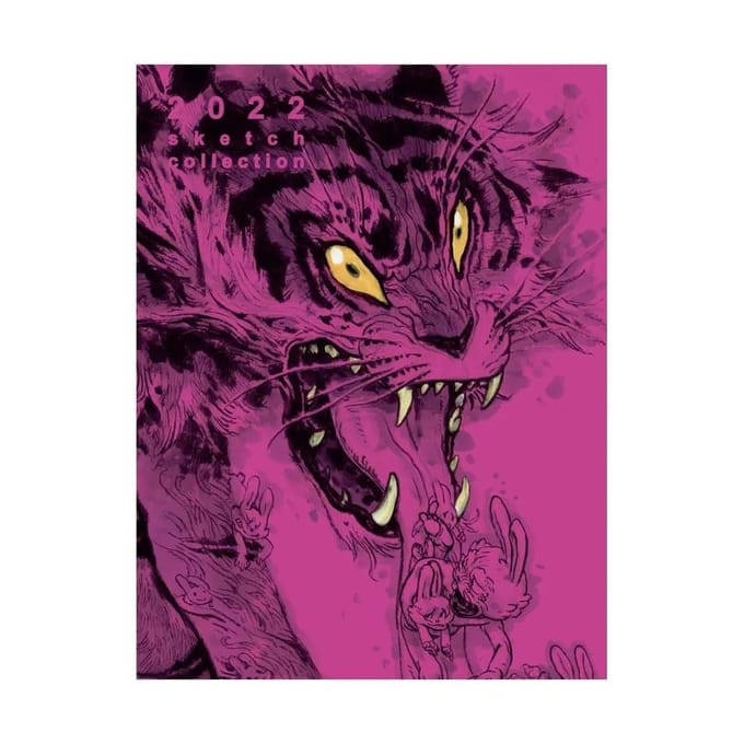 Livre d'illustrations 2022 Collection de croquis, Kim Jung Gi, édition anglaise black