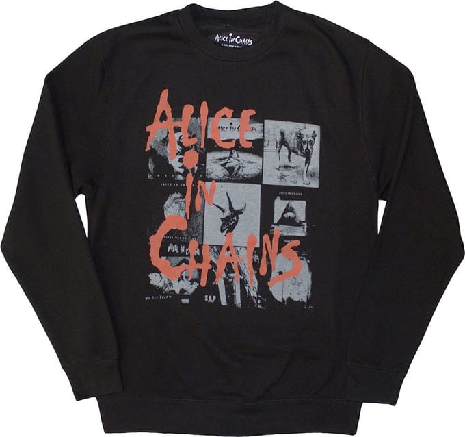 Alice In Chains - Albums Montage Sweater/trui - S - Zwart