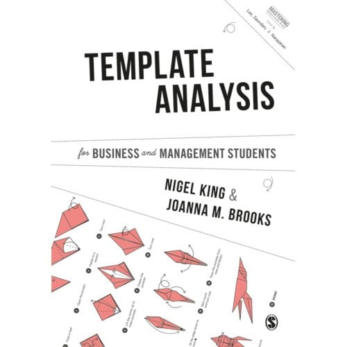 Template Analysis For Business And Management Students - King, Nigel