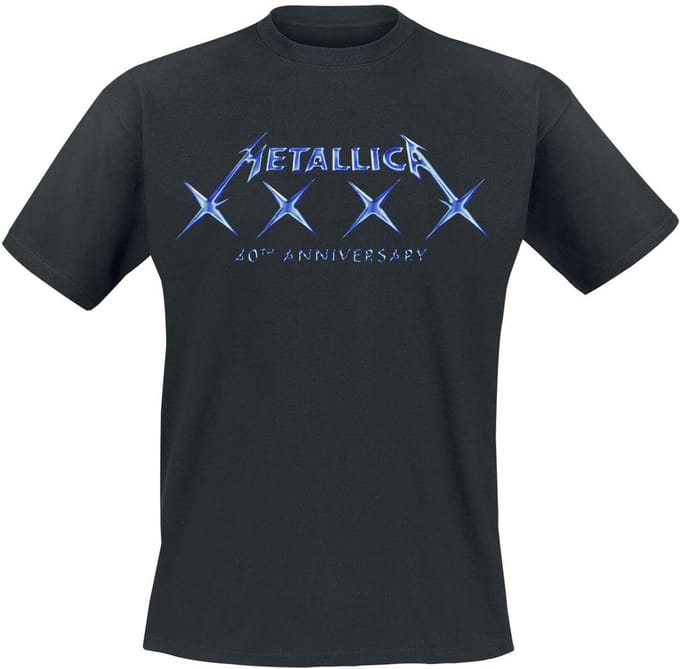 Zwart Bandshirt met Vieringsthema voor Mannen