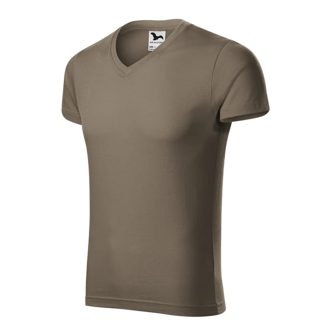 T-shirt met V-hals Malfini Slim 146